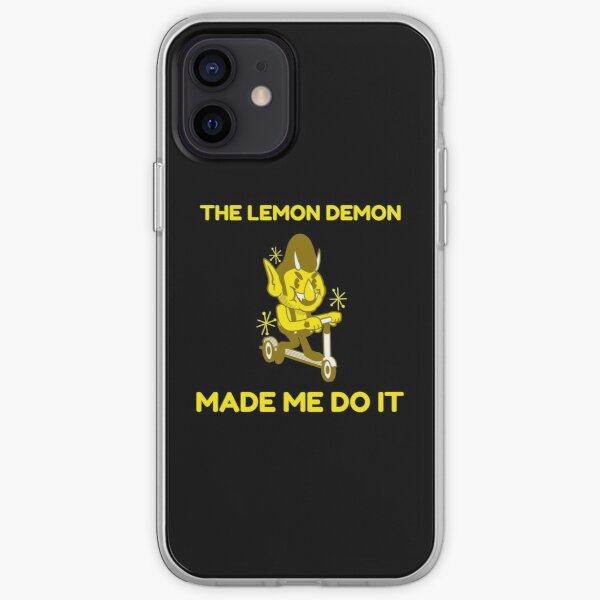 The Lemon Demon Made Me Do It iPhone Soft Case RB1207 product Offical Lemon Demon Merch