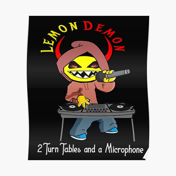 LEMON DEMON Poster RB1207 product Offical Lemon Demon Merch