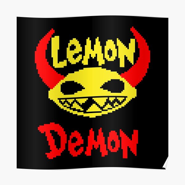 Lemon Demon pixel art  Poster RB1207 product Offical Lemon Demon Merch
