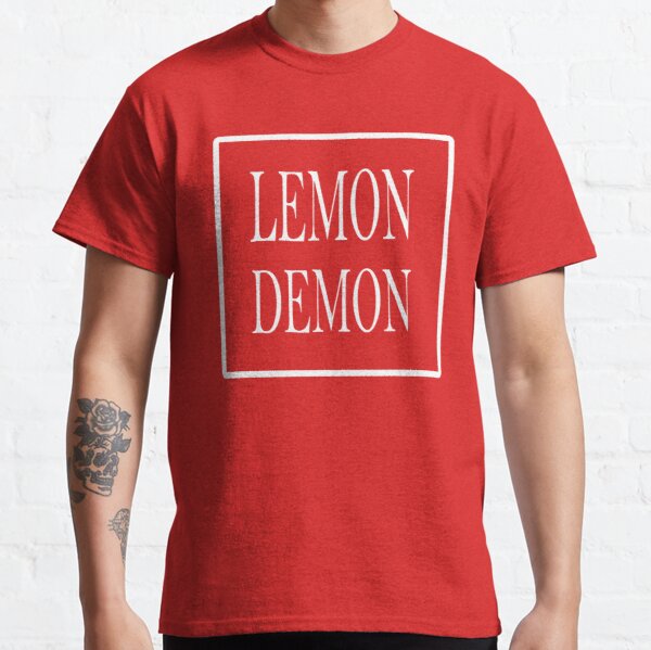 lemon demon simple art print with  love Classic T-Shirt RB1207 product Offical Lemon Demon Merch