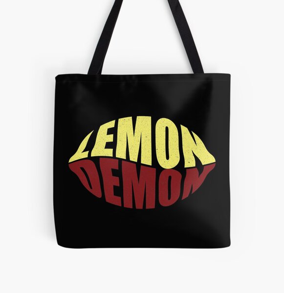 Lemon Demon - Fun Typography Design All Over Print Tote Bag RB1207 product Offical Lemon Demon Merch