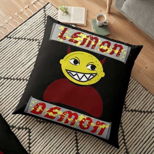 Lemon Demon Floor Pillow RB1207 product Offical Lemon Demon Merch