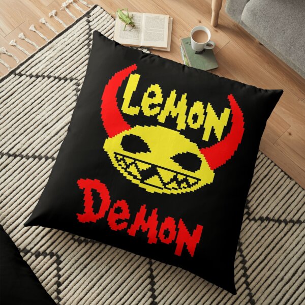 Lemon Demon pixel art  Floor Pillow RB1207 product Offical Lemon Demon Merch