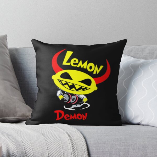 LEMON DEMON DJ Throw Pillow RB1207 product Offical Lemon Demon Merch