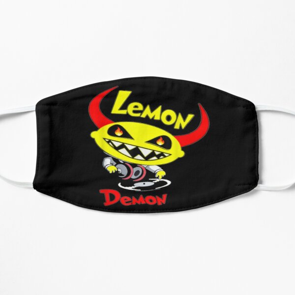 Lemon Demon Dj Flat Mask RB1207 product Offical Lemon Demon Merch