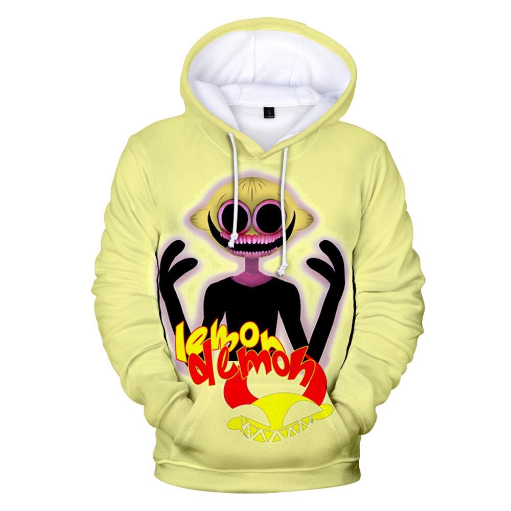 Fashion Design New Anime Lemon Demon 3D Hoodie Hip Hop Hoodies Sportswear Kids Hooded Women Men 2 - Lemon Demon Store