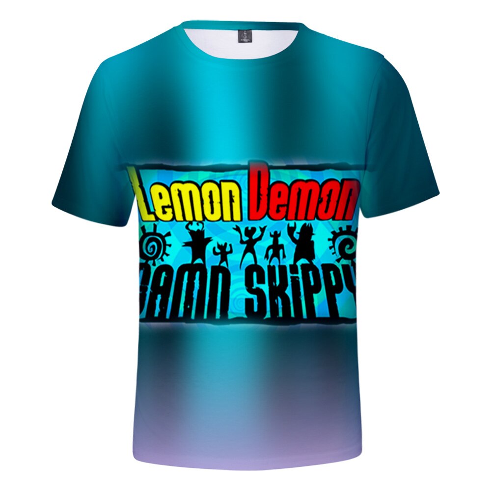 Friday Night Funkin Lemon Demon 3D Print Spring Summer Preppy Style Men Women Street Clothes T 4 - Lemon Demon Store