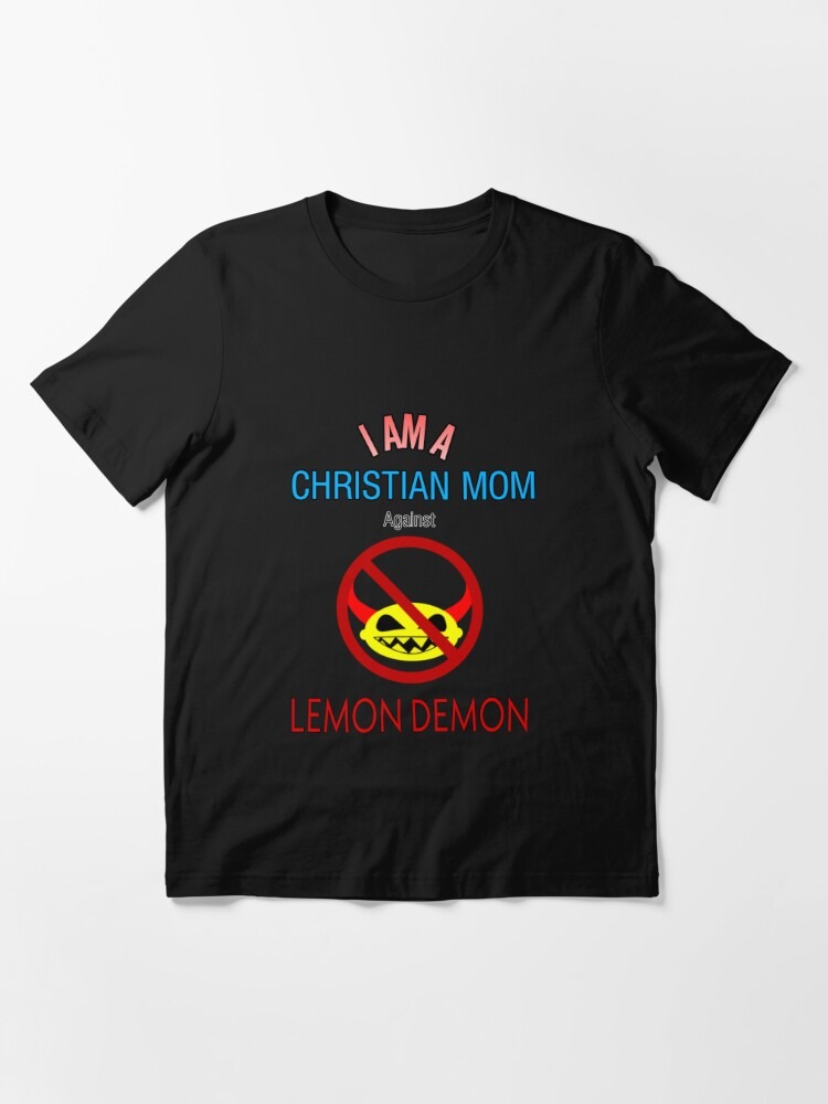 lemon-demon-t-shirts-christian-moms-against-lemon-demon-essential-t-shirt
